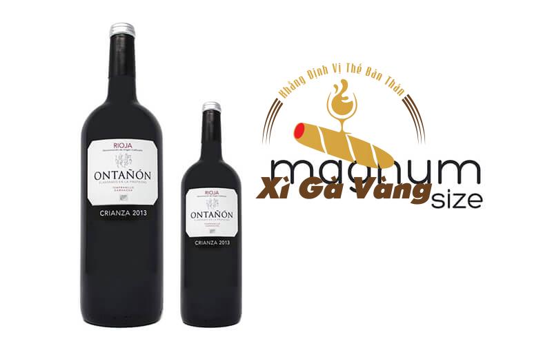 Magnum có dung tích gấp đôi chai Standard